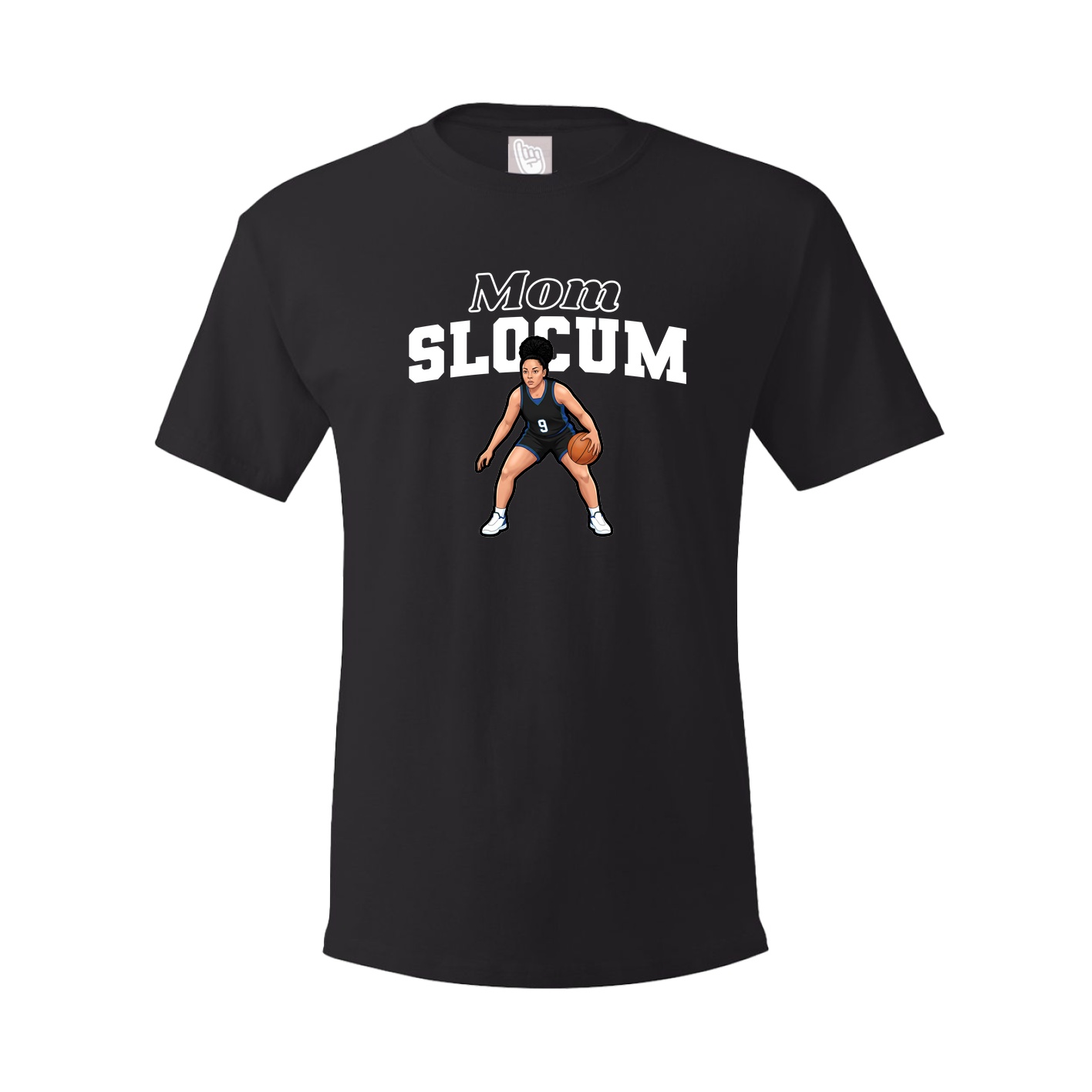 Youth Tee — Mothers Day Block in Black