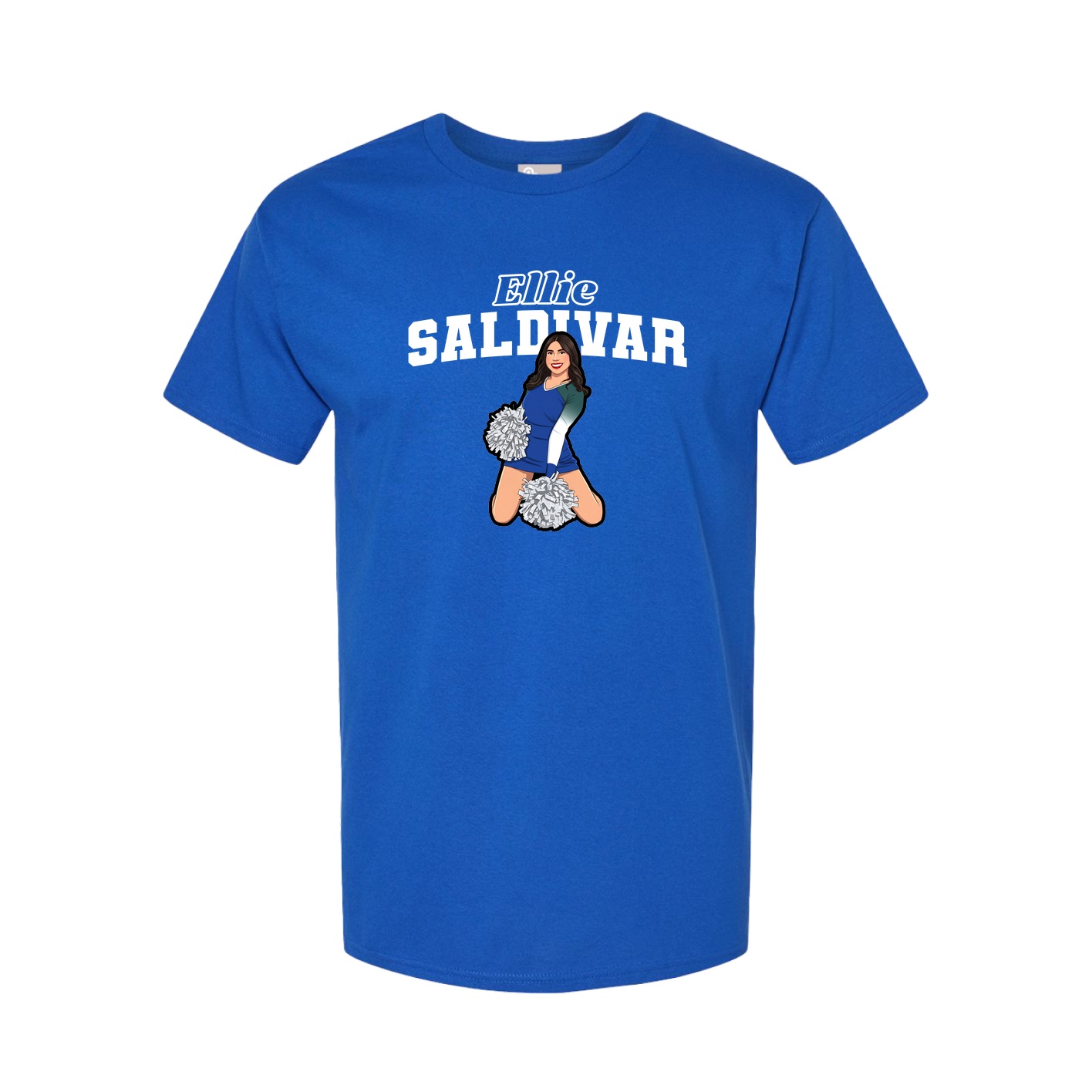 Tee — Name Arch in Royal