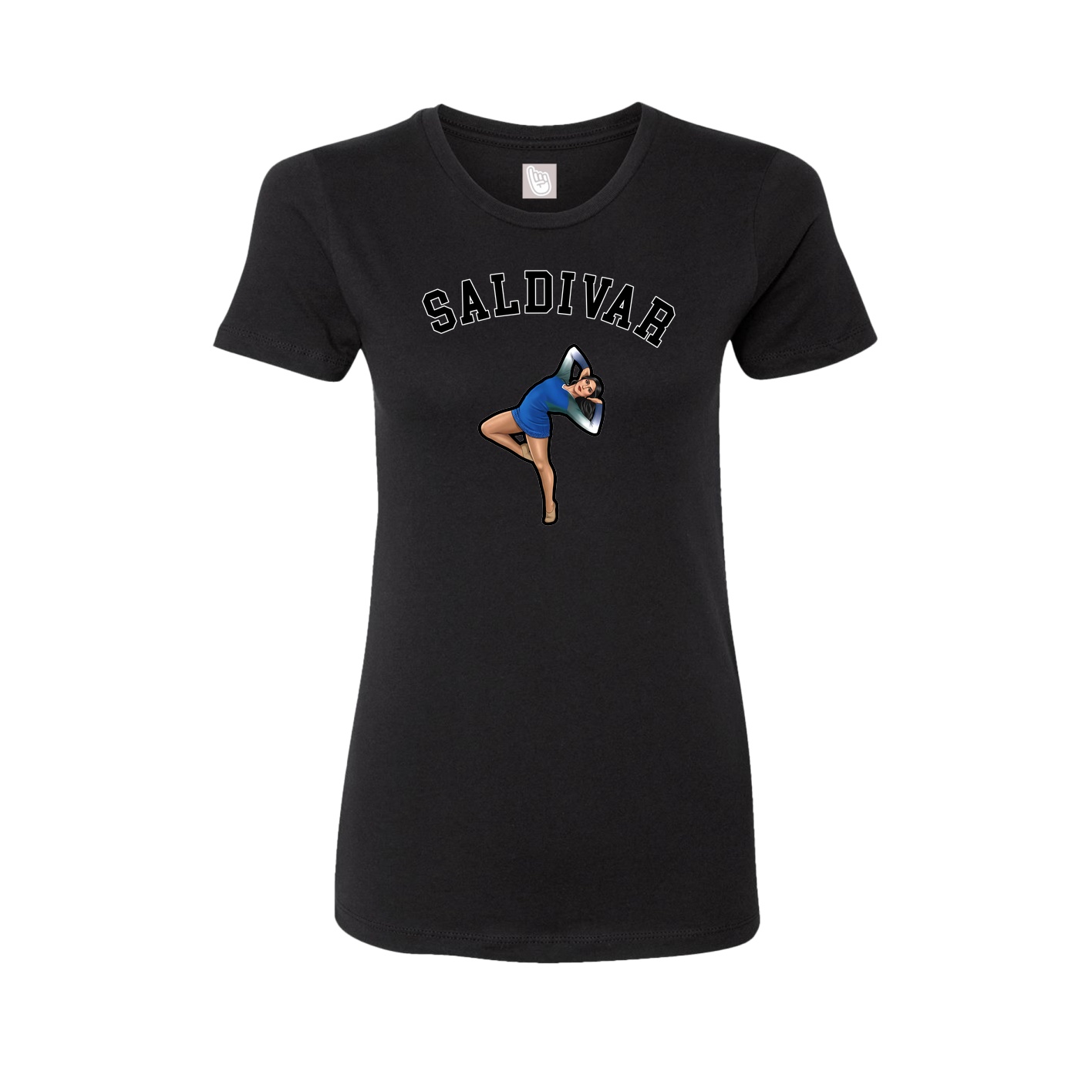 Womens Tee — Shirsey Arch in Black