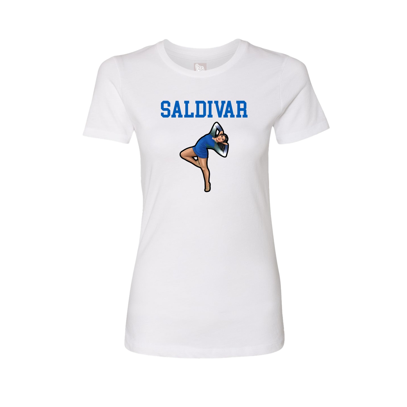 Fitted Women's Tee — Shirsey in White