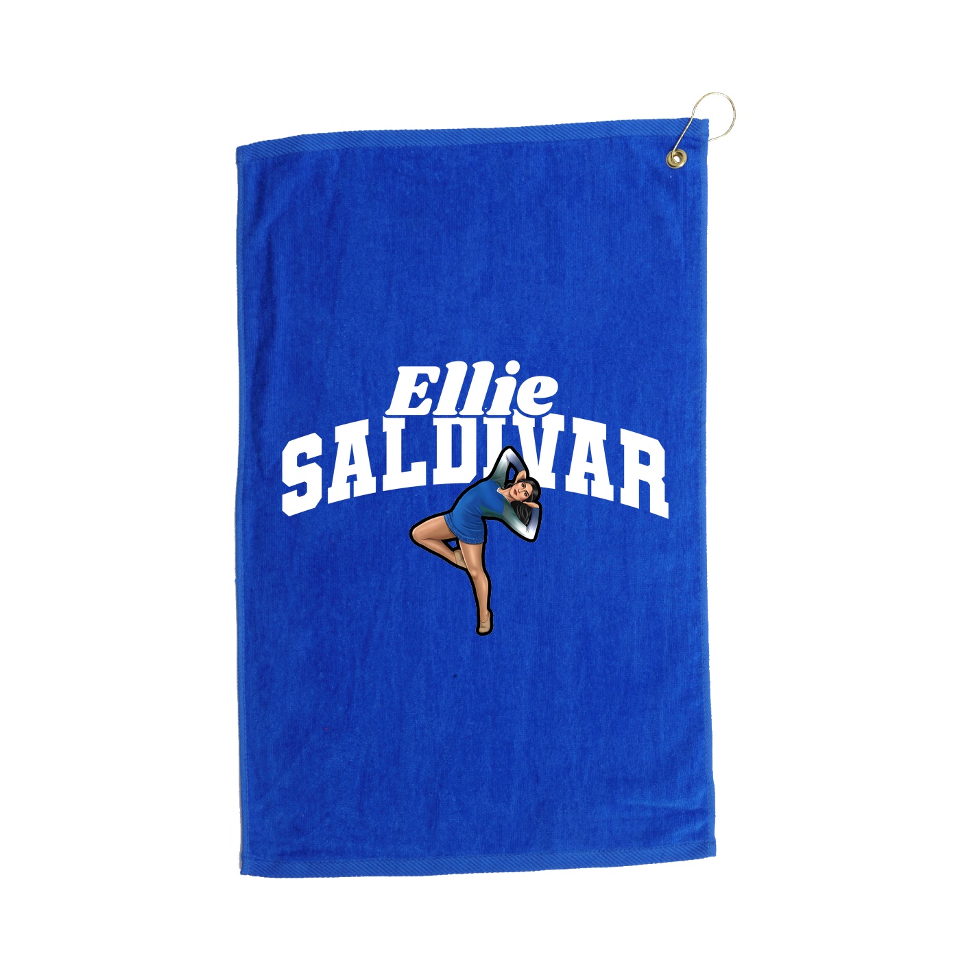 Golf Towel — Signature Arch in Royal
