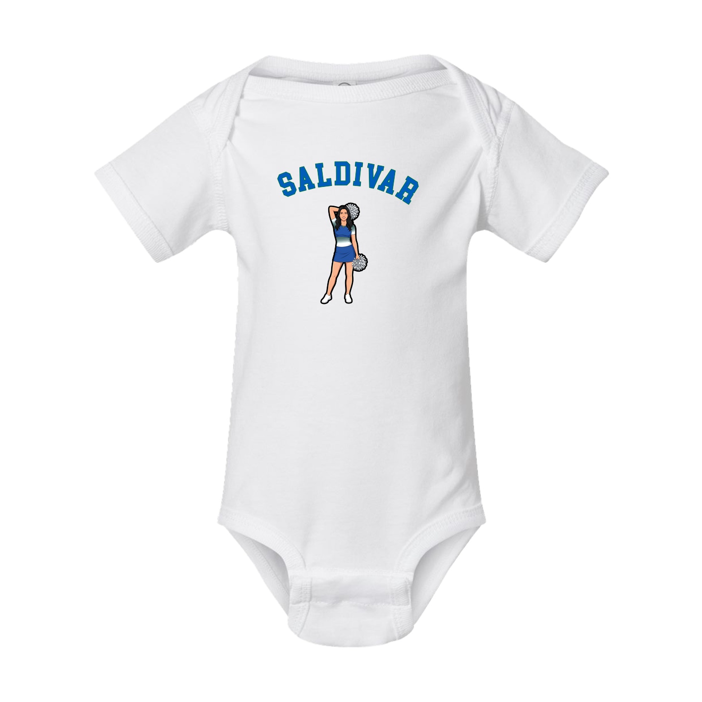 Baby Onesie — Shirsey Arch in White