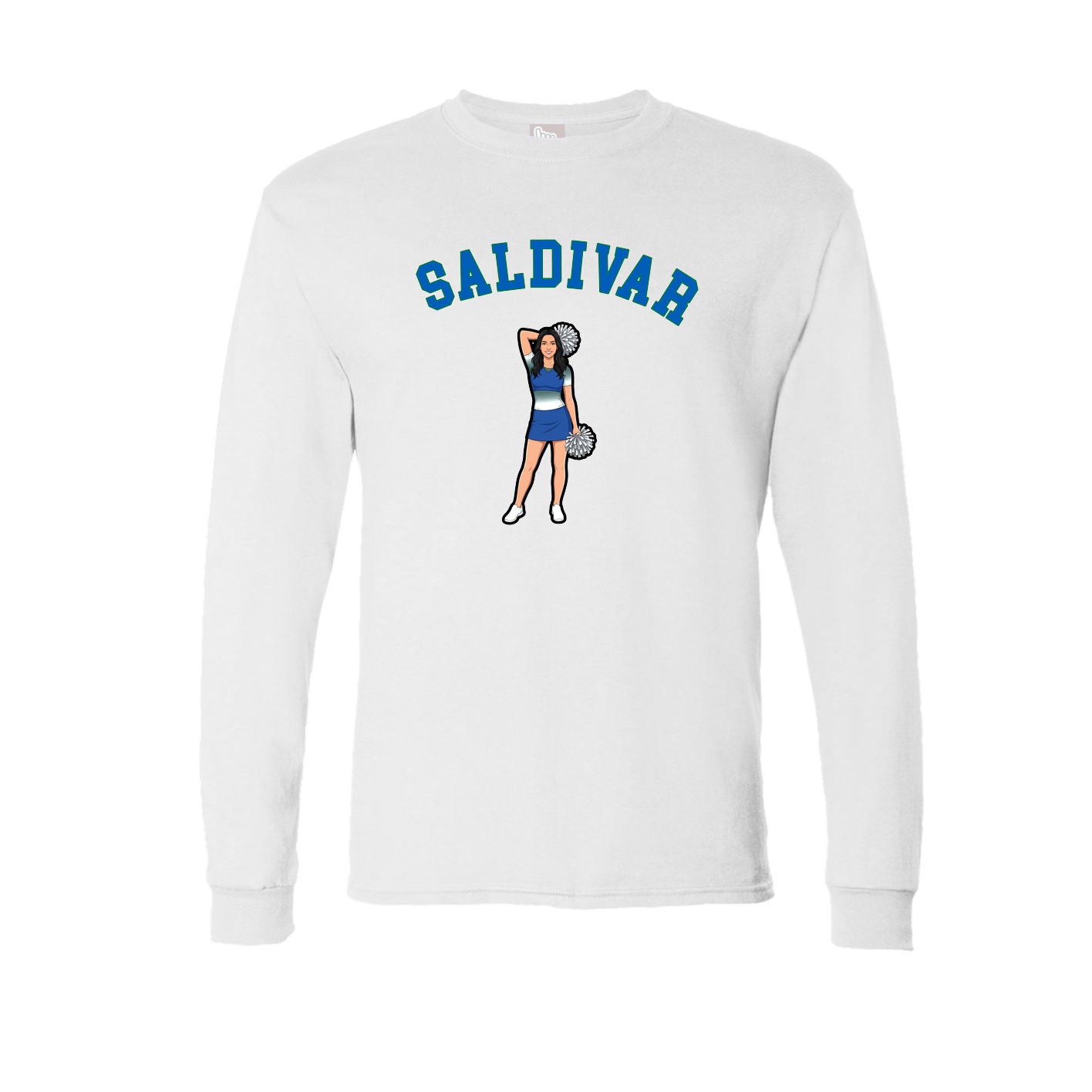 Long Sleeve Tee — Shirsey Arch in White