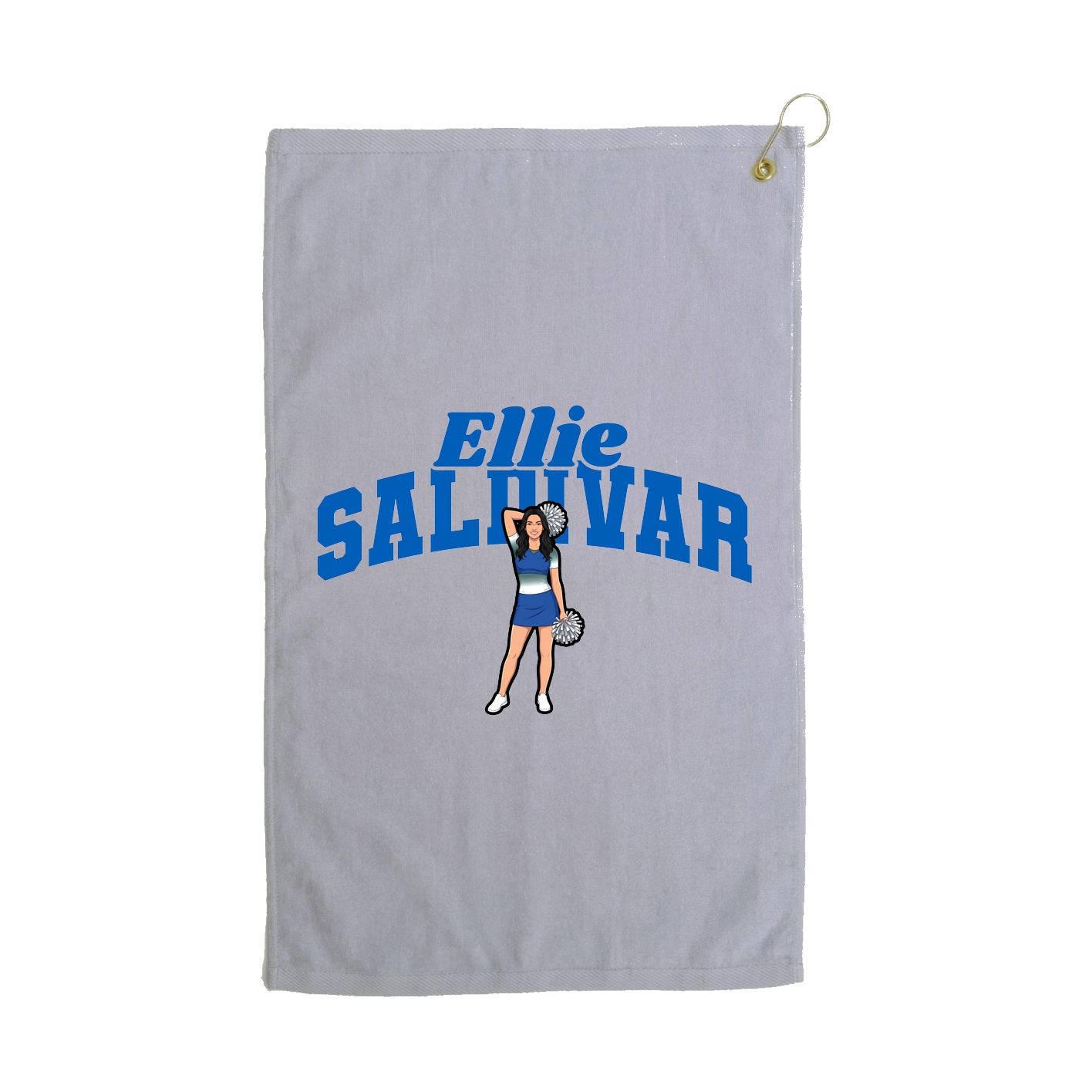 Golf Towel — Signature Arch in Grey