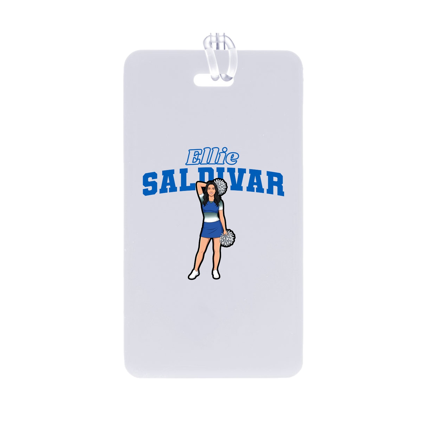 Bag Tag — Name Arch in Classic