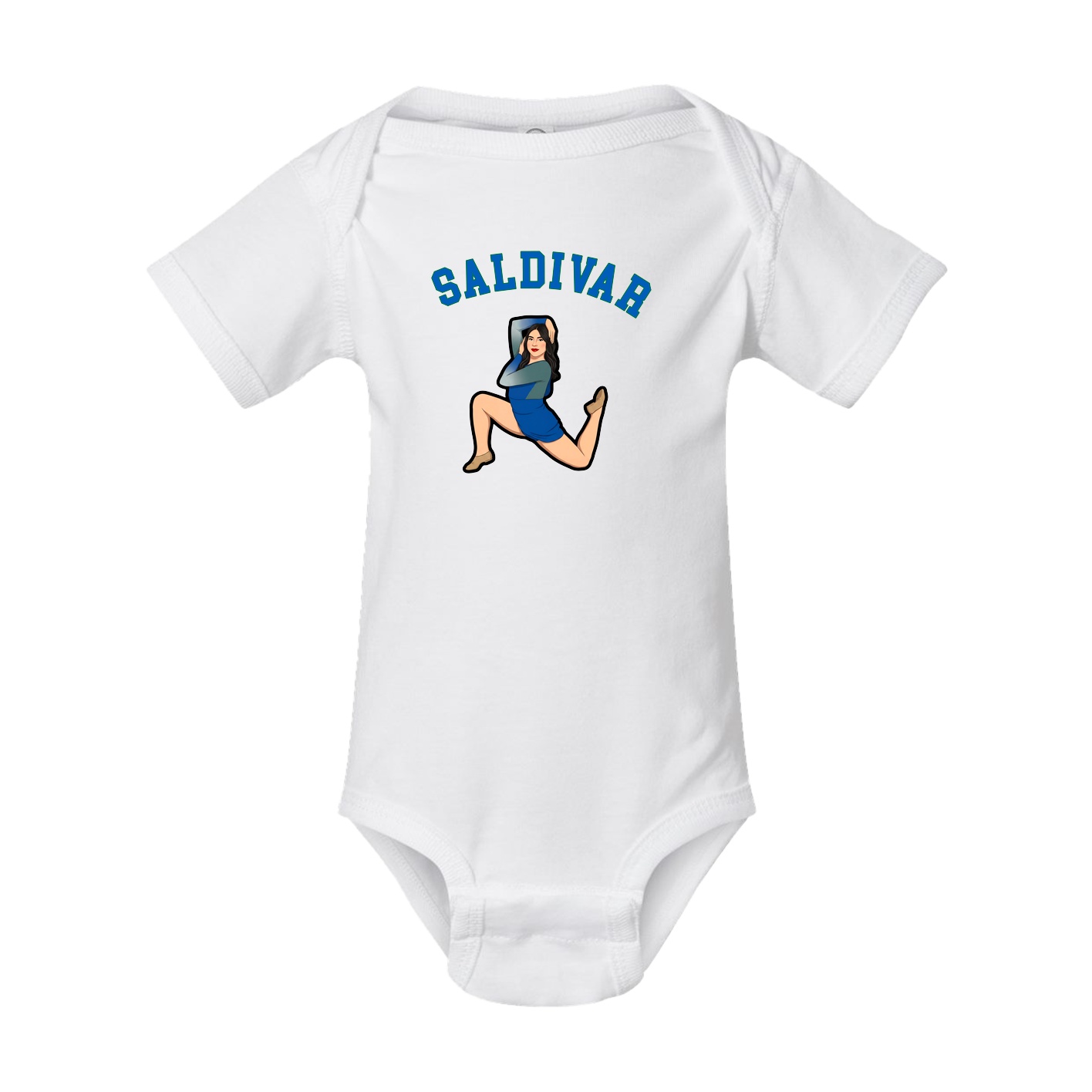 Baby Onesie — Shirsey Arch in White