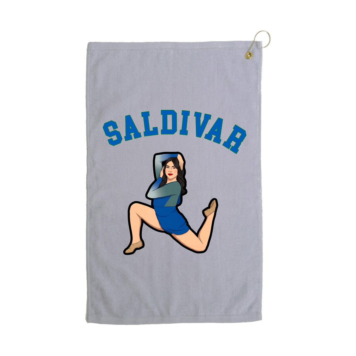 Golf Towel — Shirsey Arch in Grey