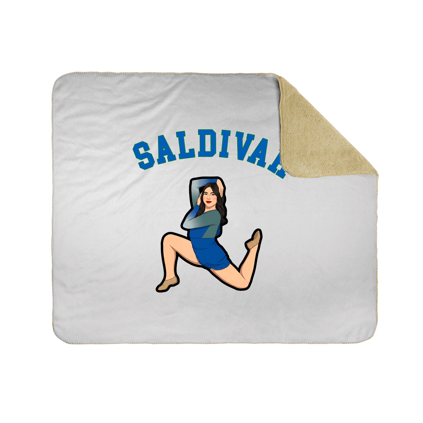 Throw Blanket — Shirsey Arch in White