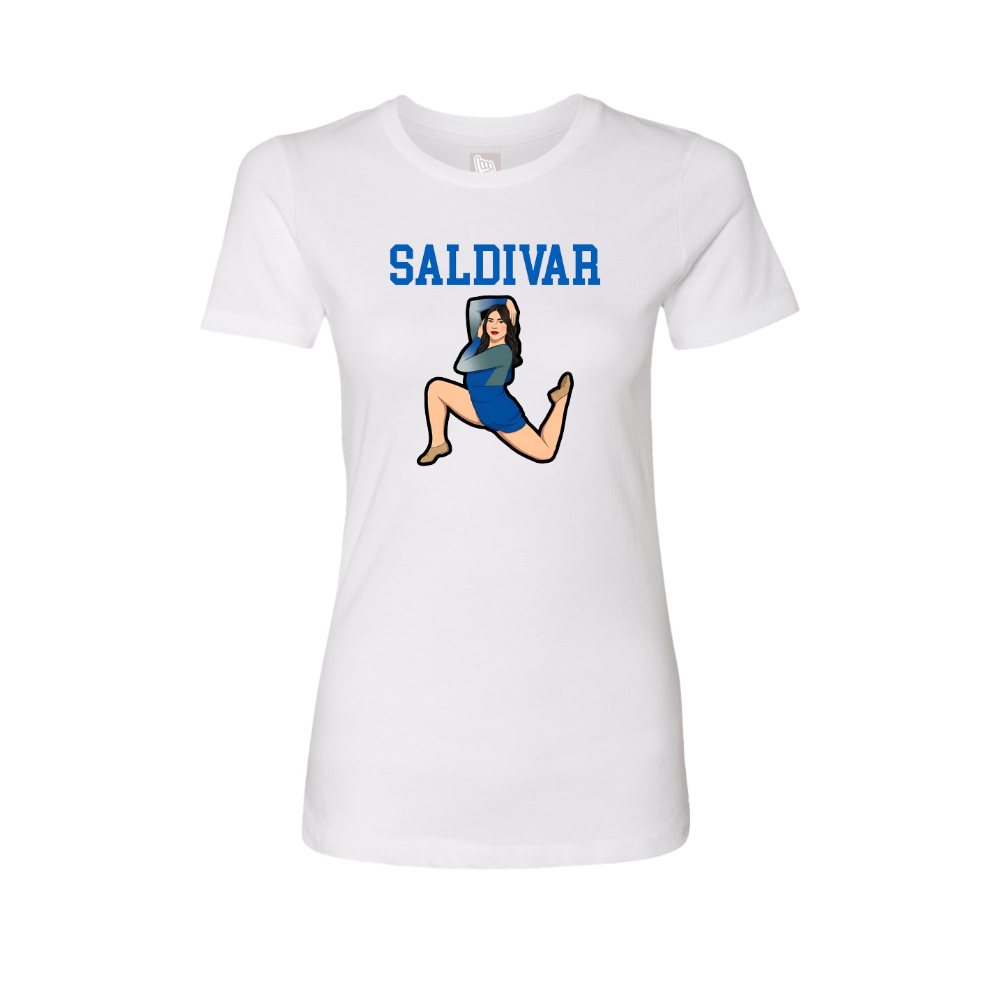 Fitted Women's Tee — Shirsey in White