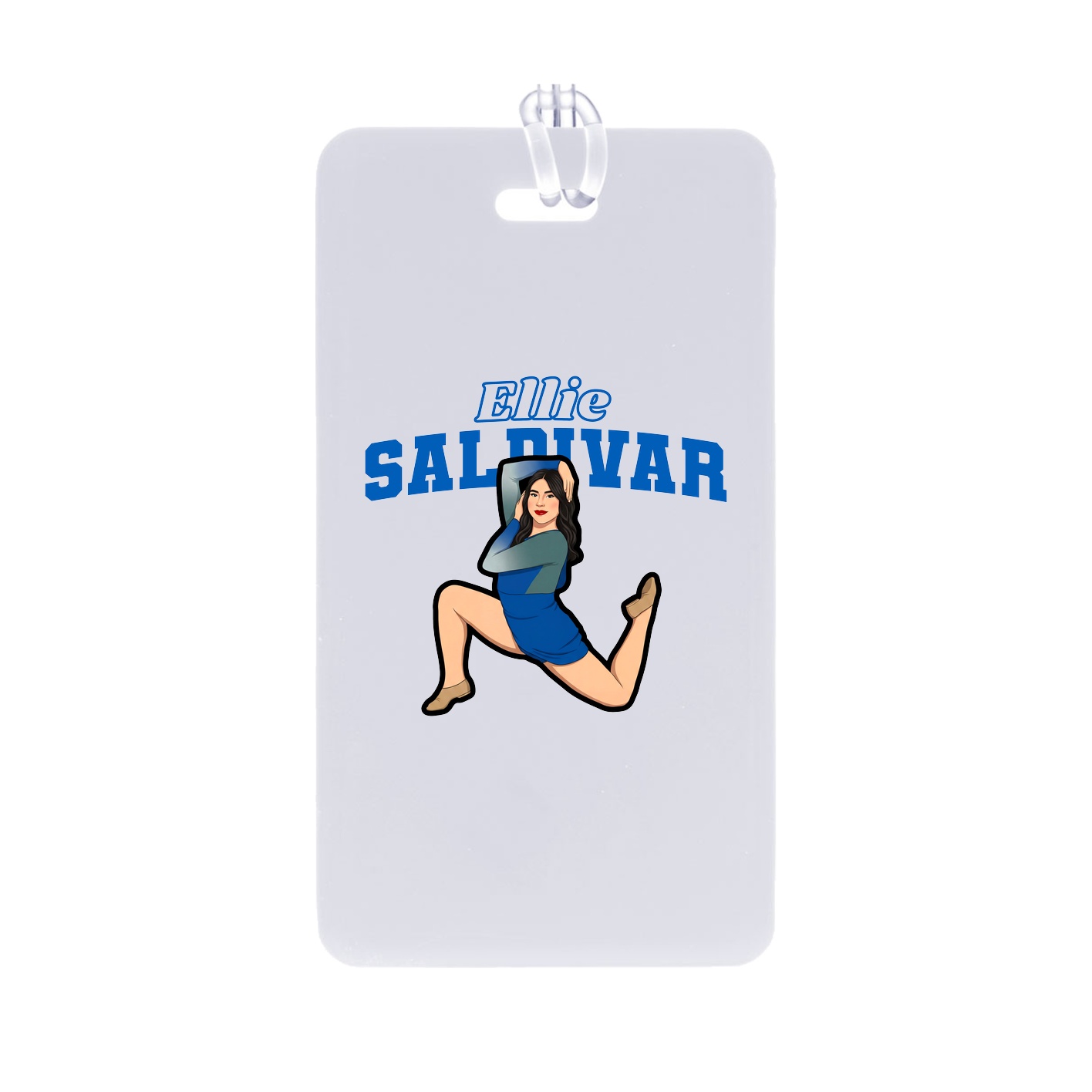 Bag Tag — Name Arch in Classic