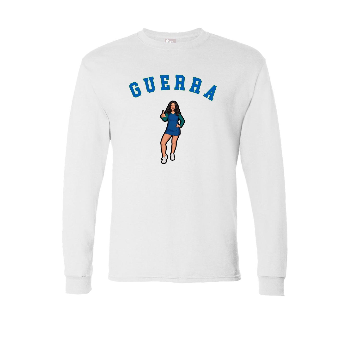 Long Sleeve Tee — Shirsey Arch in White
