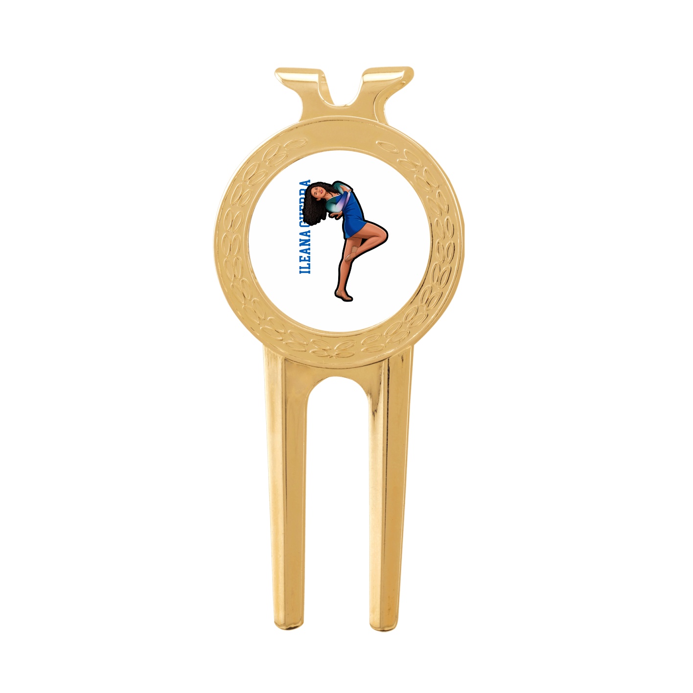 Divot Tool with Ball Marker — Name Vertical in Classic