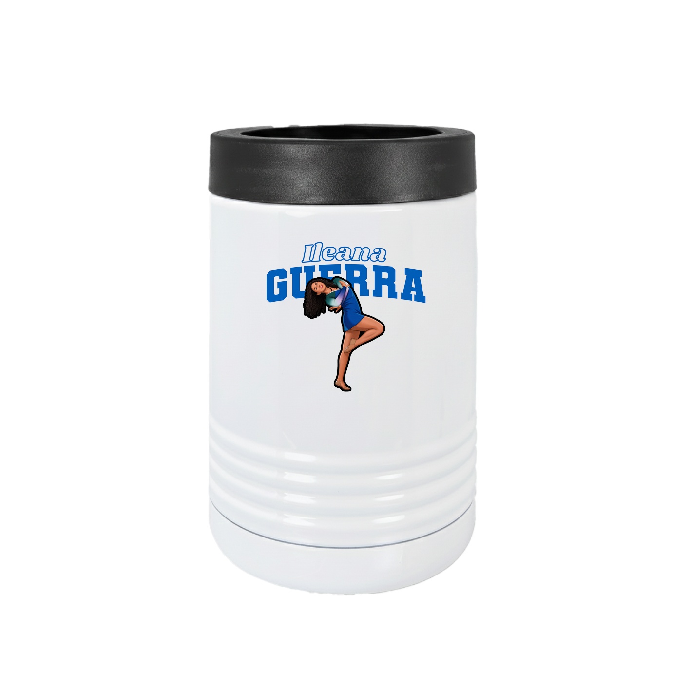 Beverage Holder — Name Arch in White