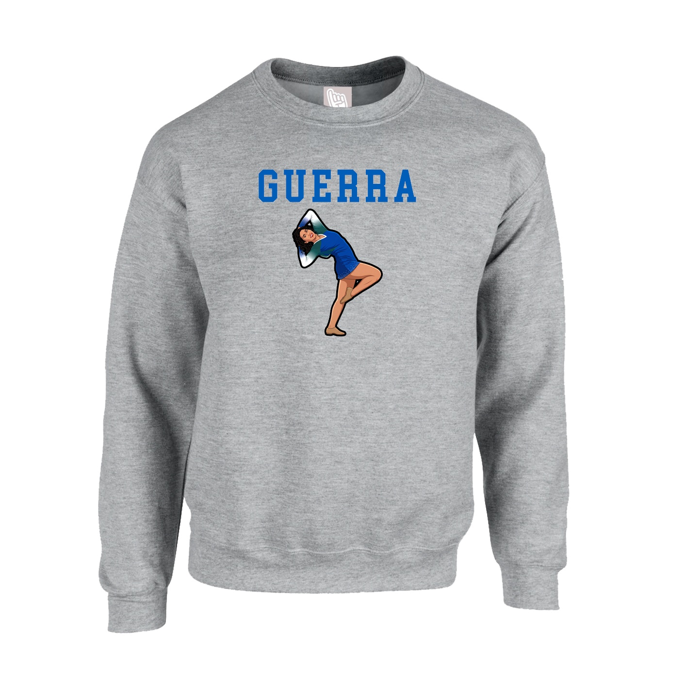 Fleece Crew — Shirsey in Grey