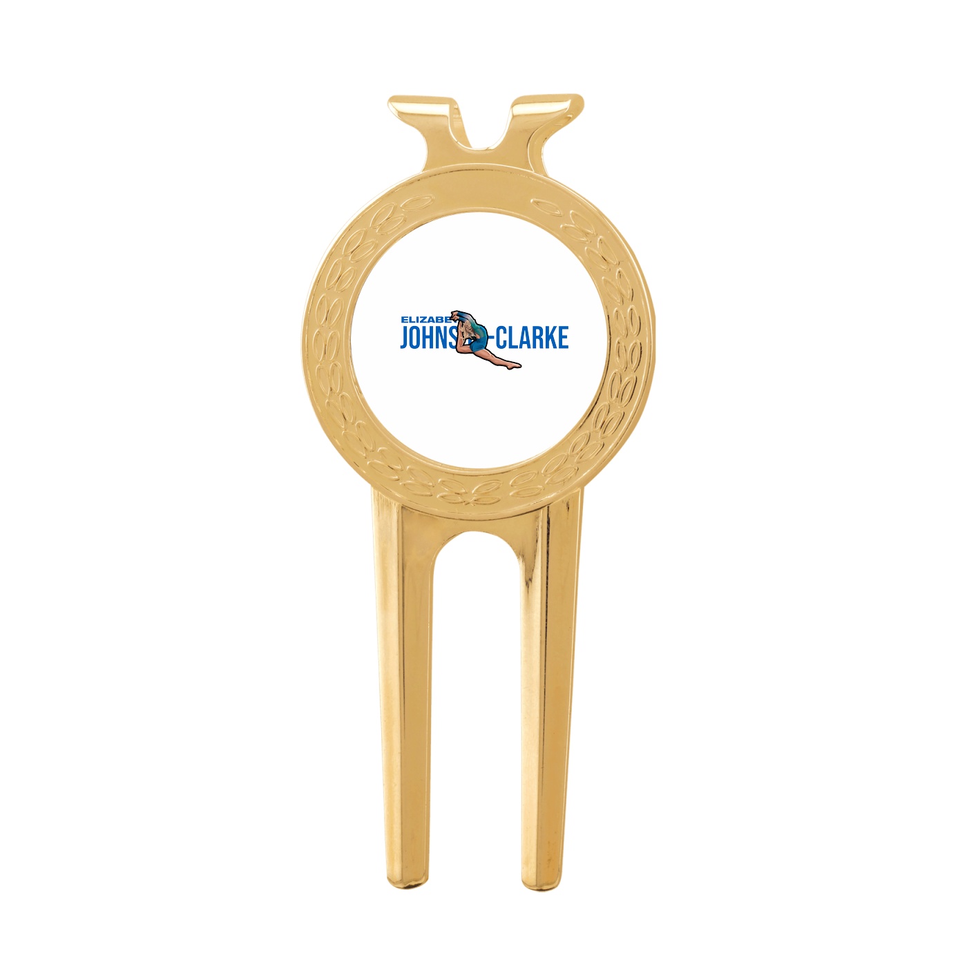 Divot Tool with Ball Marker — Player Name in Classic