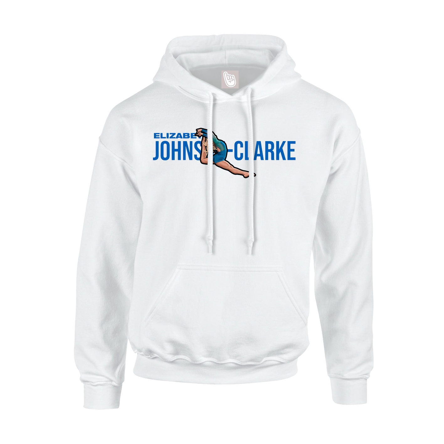 Hoodie — Player Name in White