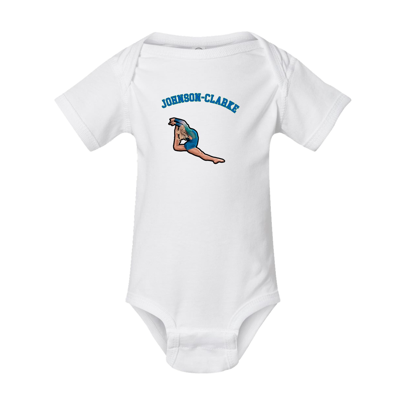Baby Onesie — Shirsey Arch in White