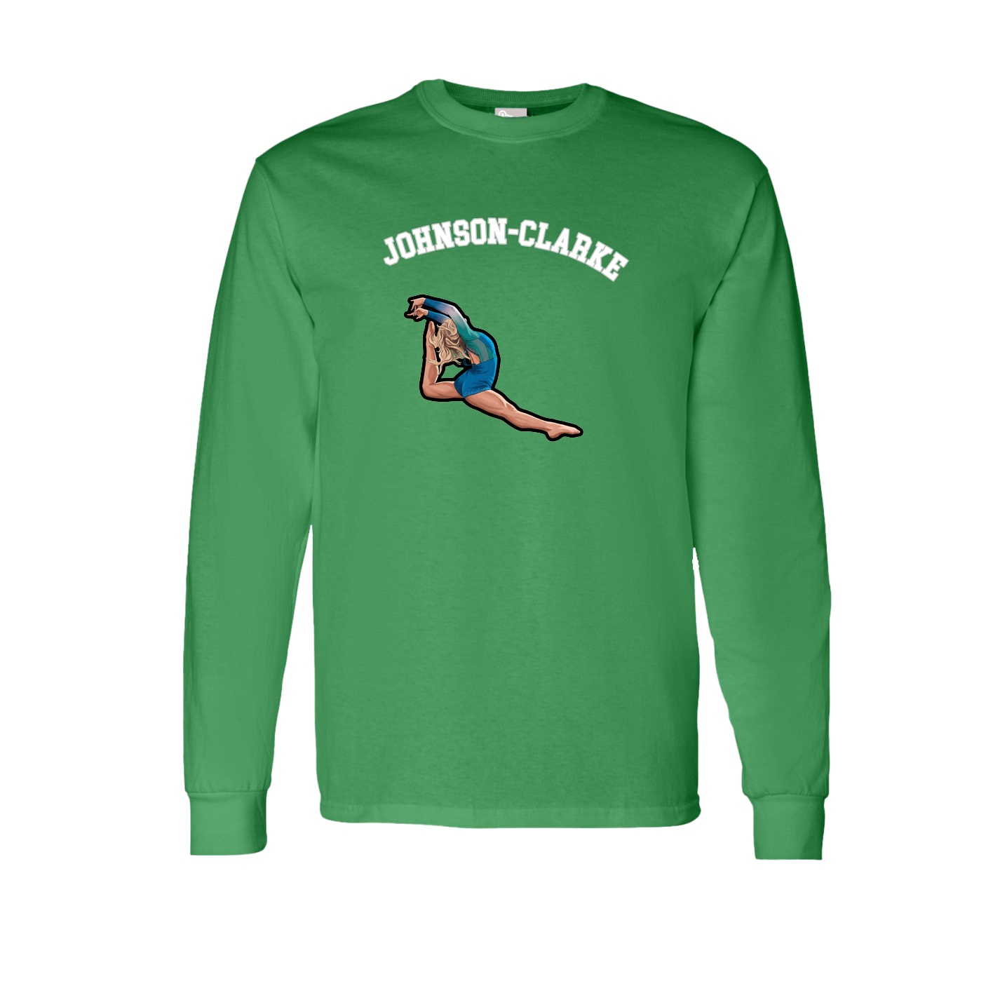 Long Sleeve Tee — Shirsey Arch in Green