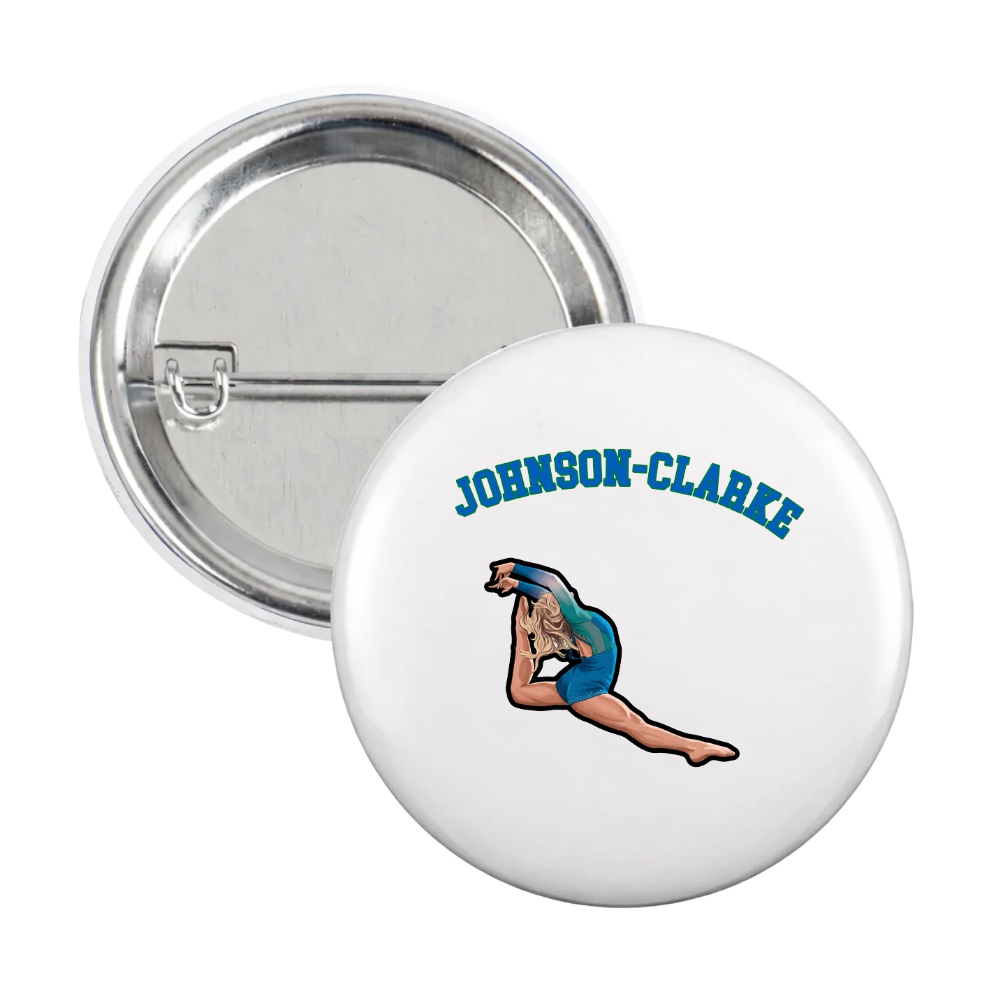 Game Day Button — Shirsey Arch in White