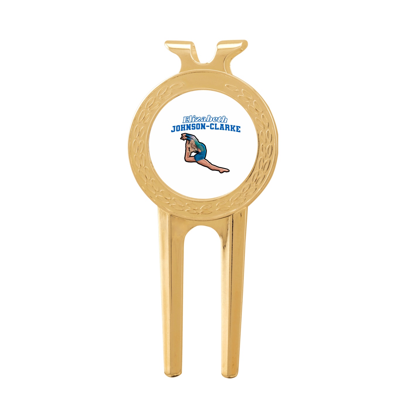 Divot Tool with Ball Marker — Name Arch in Classic