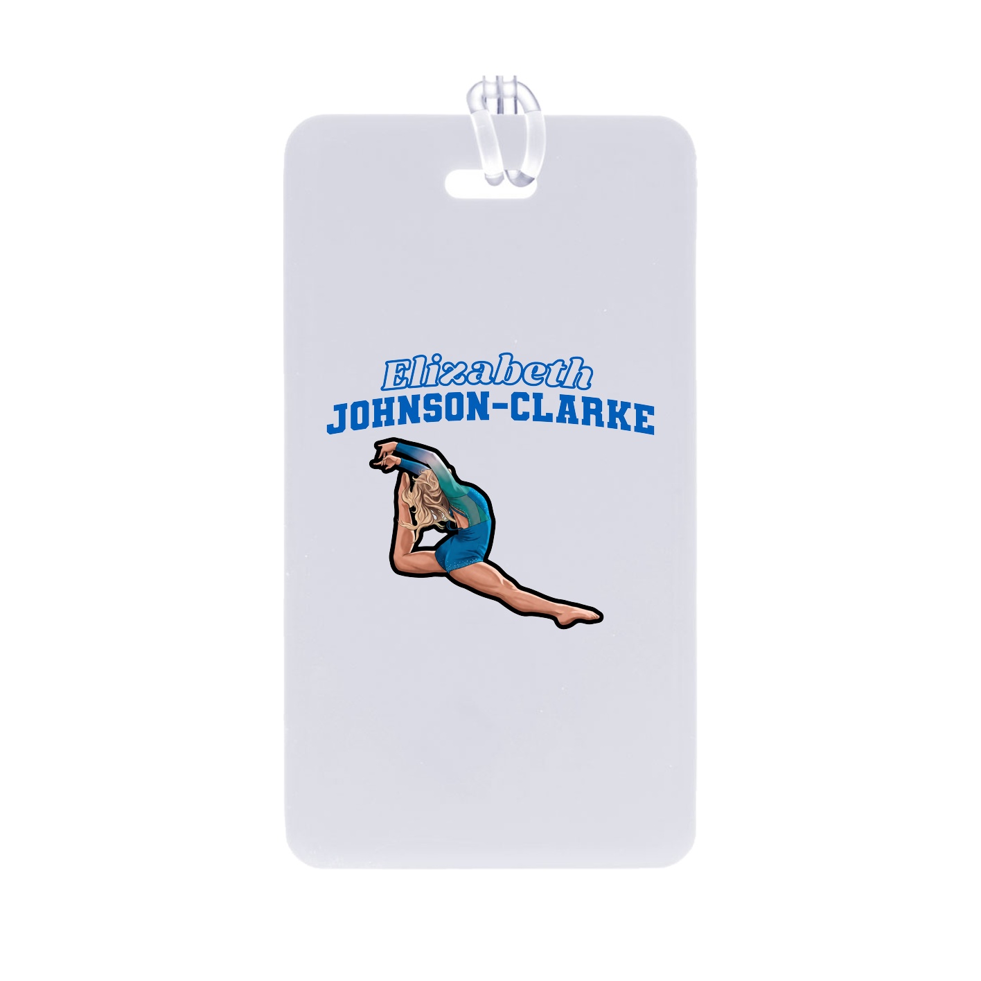 Bag Tag — Name Arch in Classic
