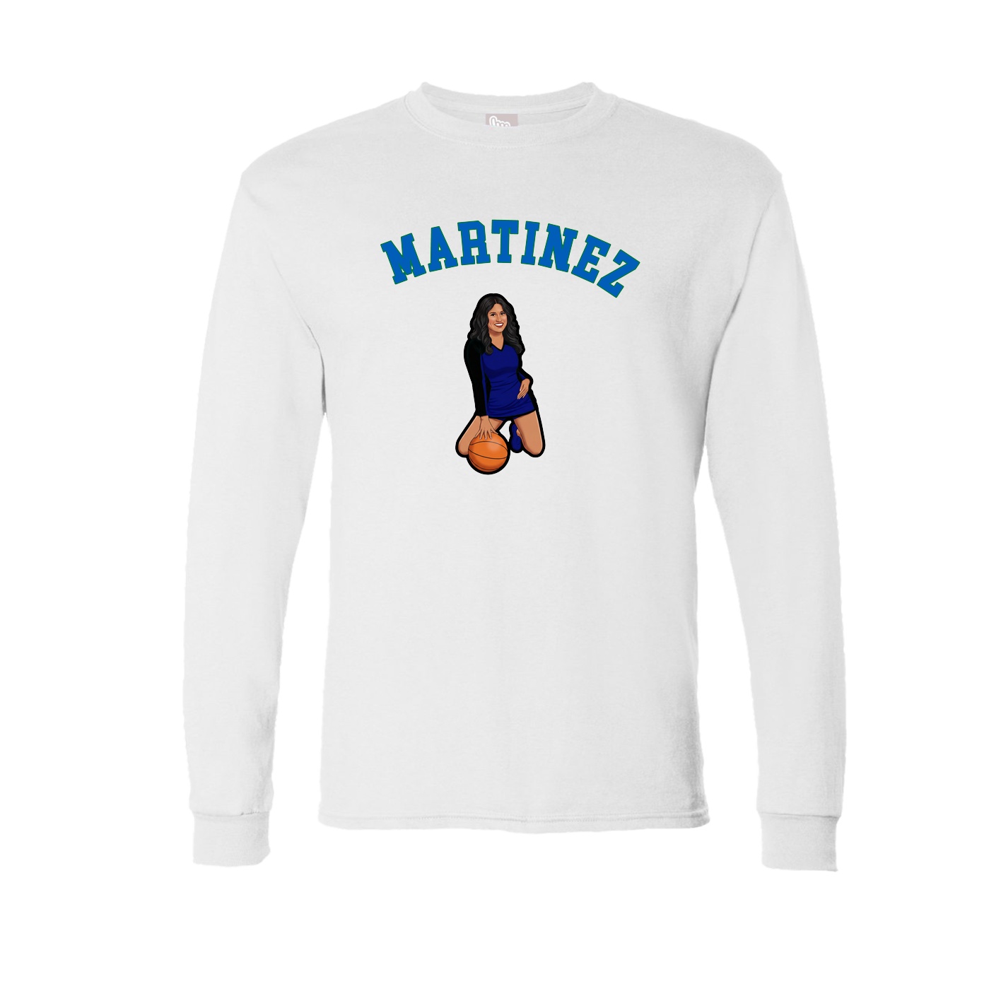 Long Sleeve Tee — Shirsey Arch in White