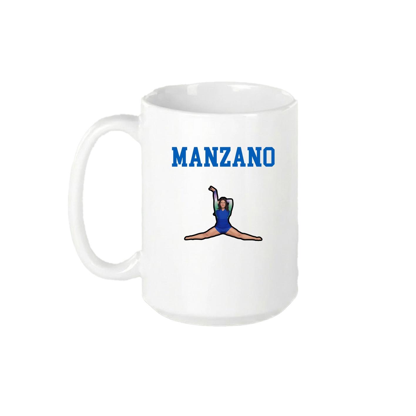 15oz Coffee Mug — Shirsey in White