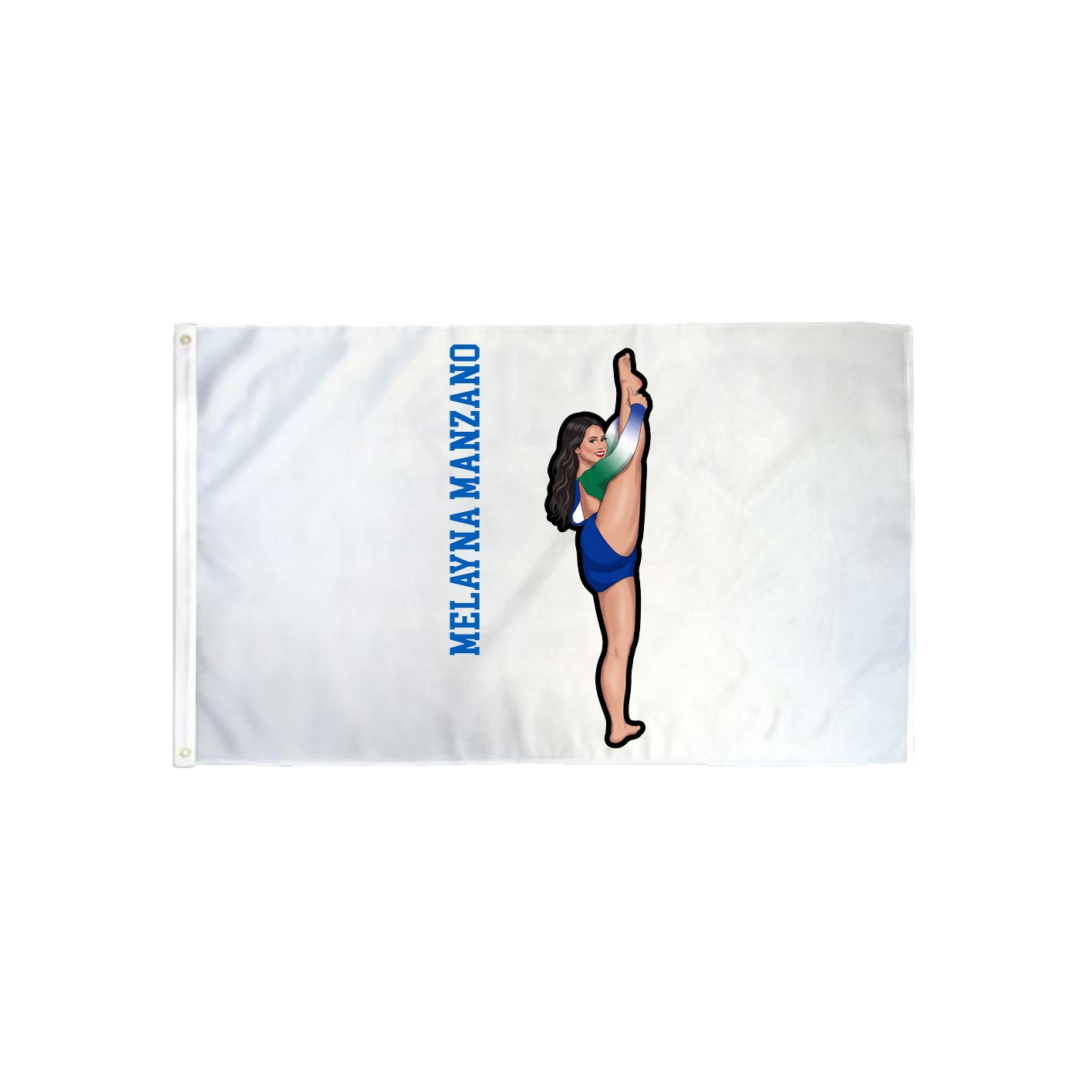 3x5 Flag — Name Vertical in Classic