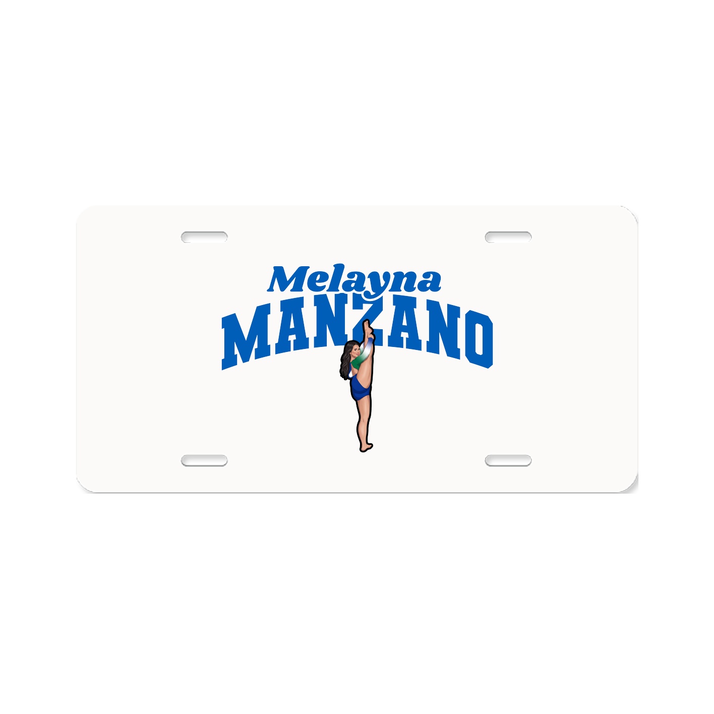 License Plate — Signature Arch in Classic