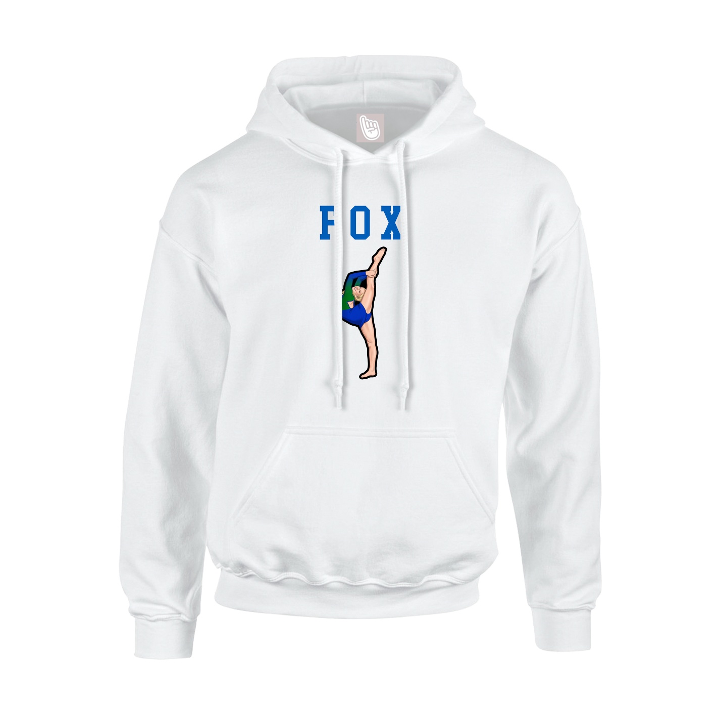 Hoodie — Shirsey in White