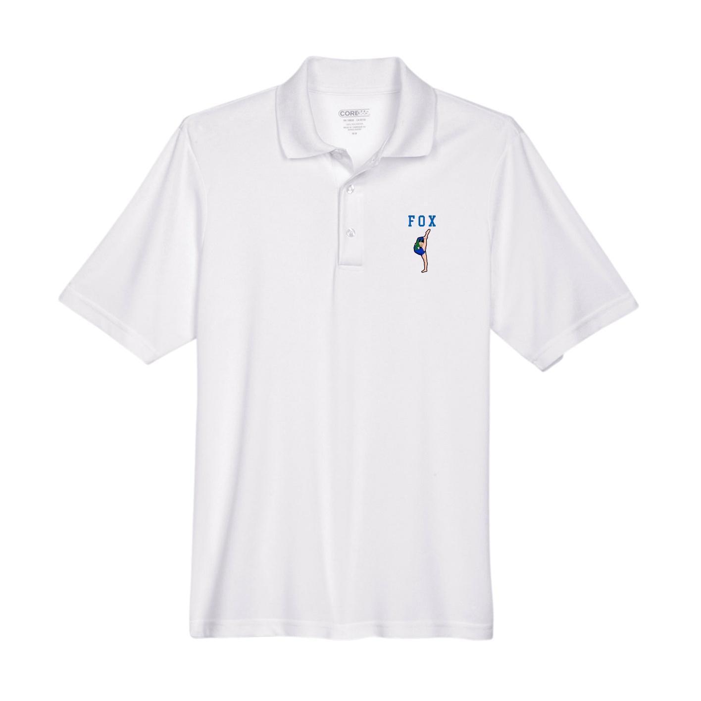 Performance Polo — Shirsey in White