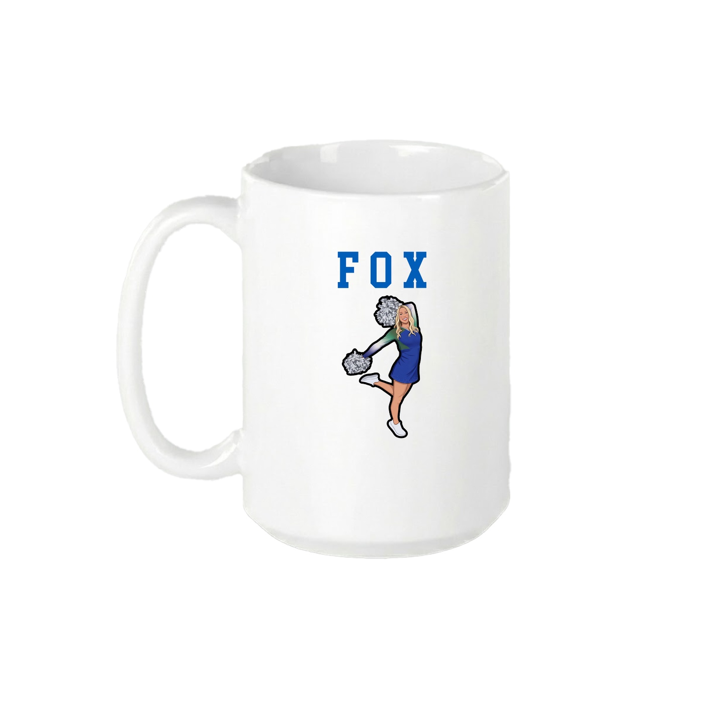15oz Coffee Mug — Shirsey in White