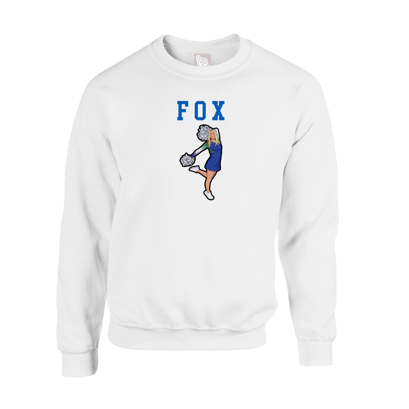Fleece Crew — Shirsey in White