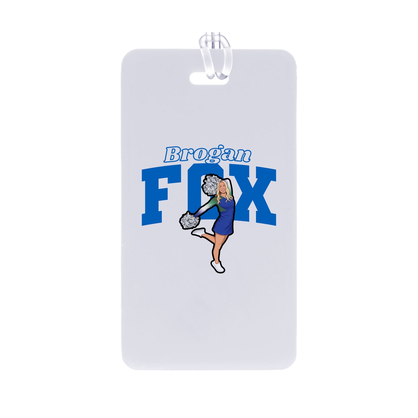 Bag Tag — Name Arch in Classic