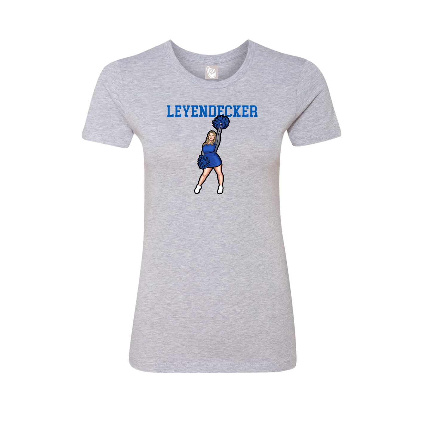 Fitted Women's Tee — Shirsey in Grey