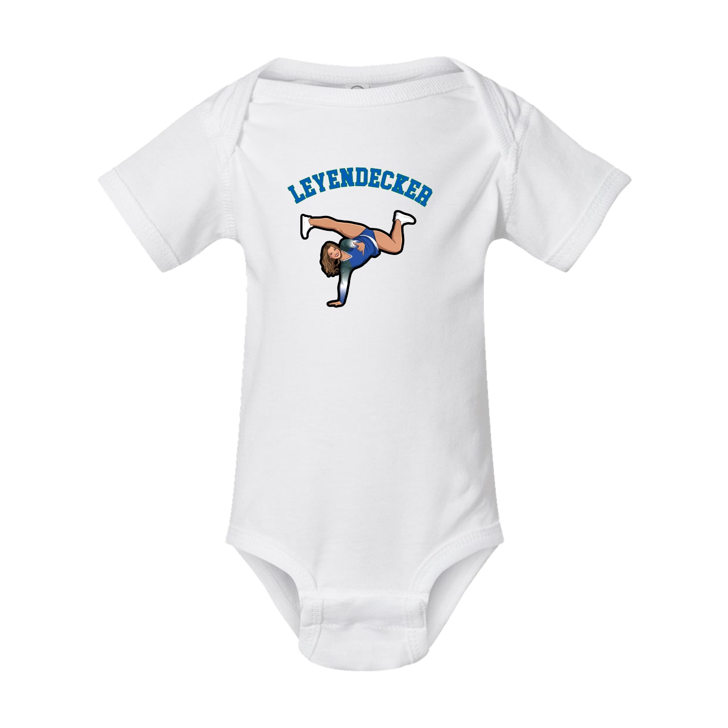 Baby Onesie — Shirsey Arch in White