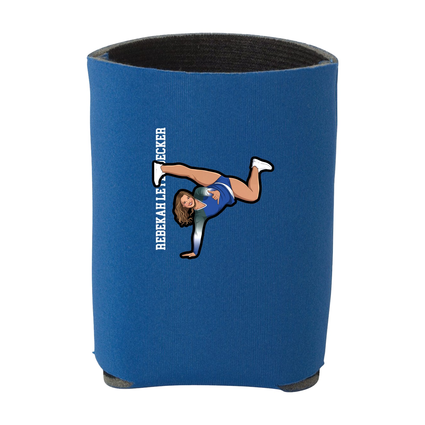 Can Holder — Name Vertical in Royal