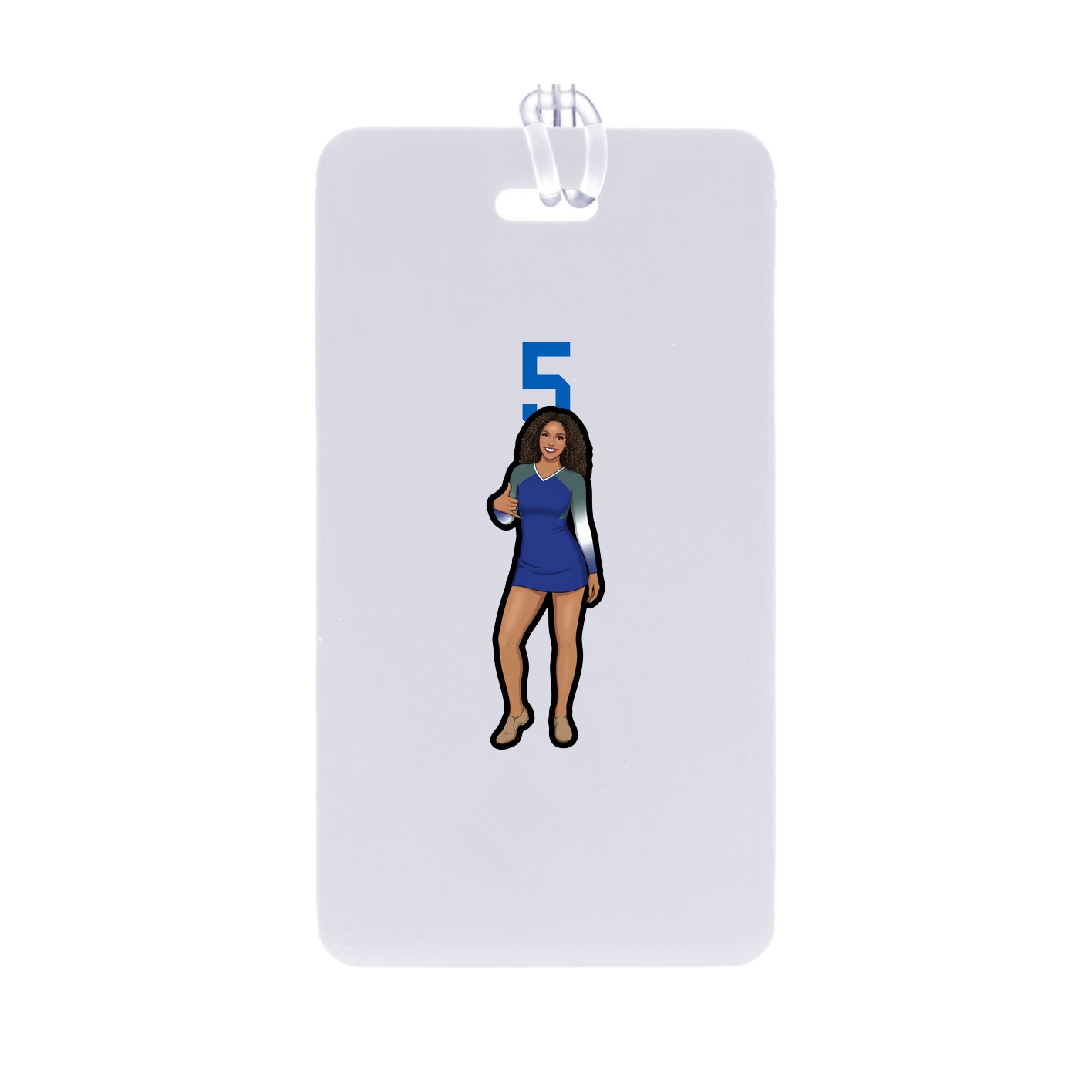Bag Tag — Number Top in Classic