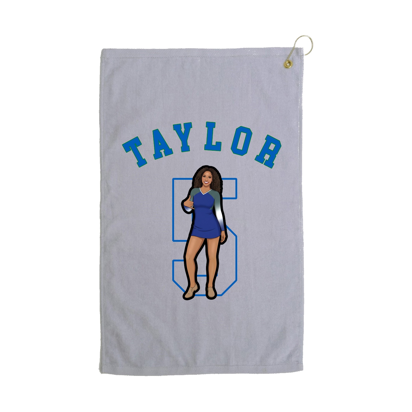 Golf Towel — Shirsey Arch in Grey
