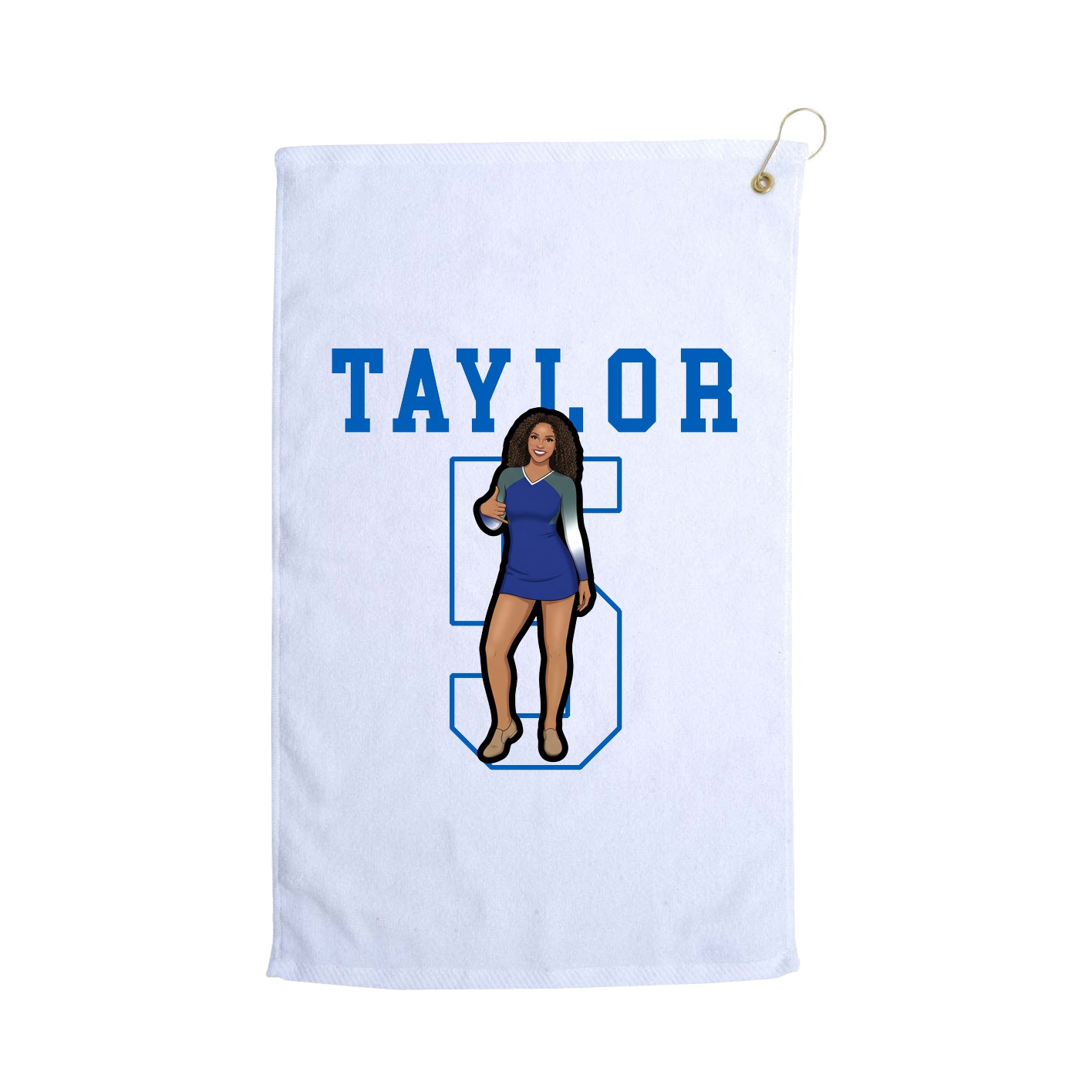 Golf Towel — Shirsey in White
