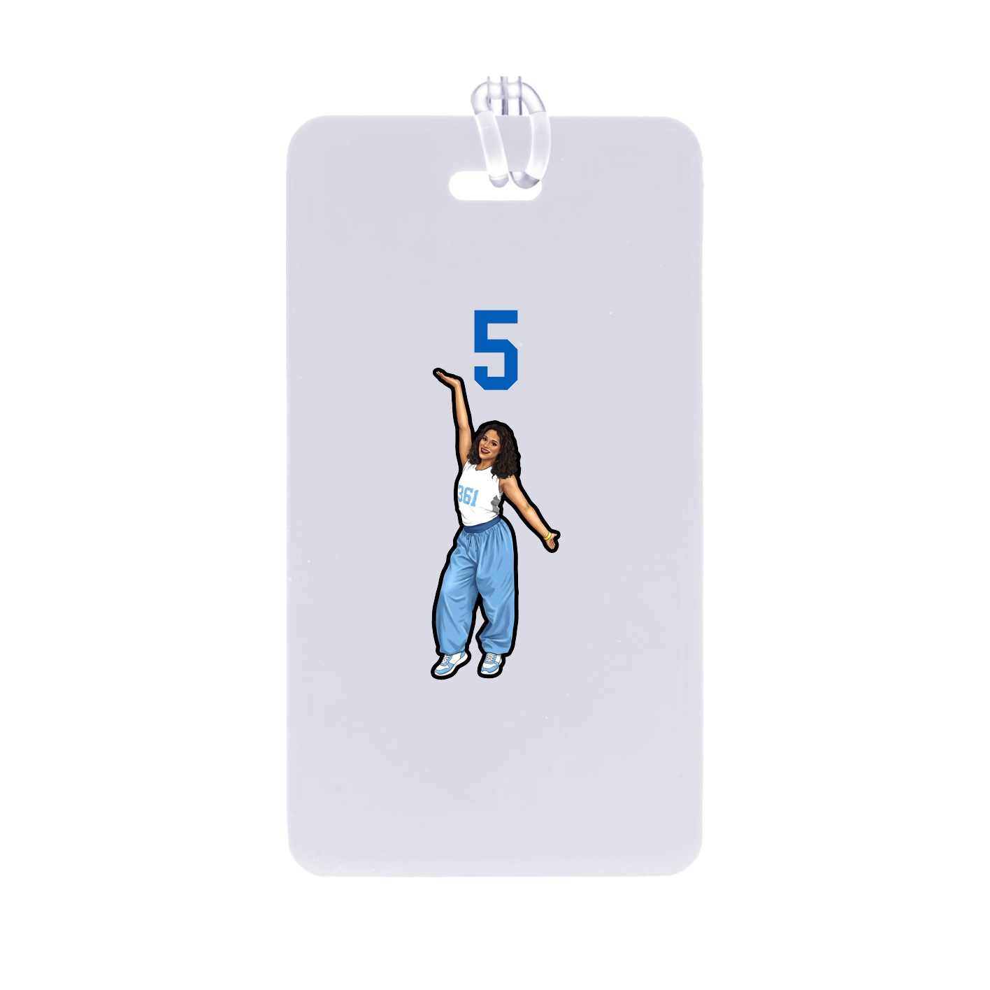 Bag Tag — Number Top in Classic