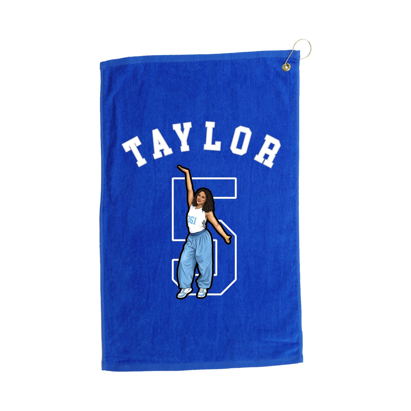 Golf Towel — Shirsey Arch in Royal