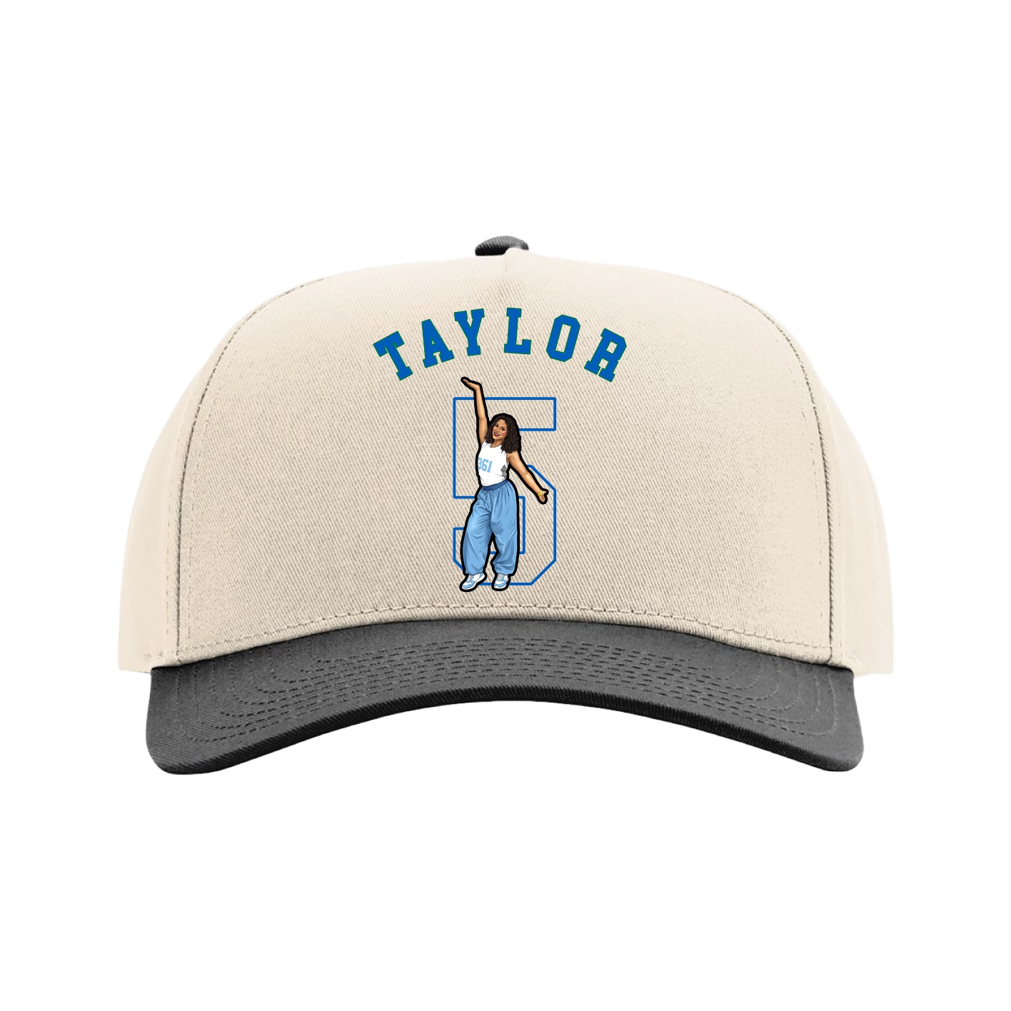 Full Fabric Five-Panel Champ Cap