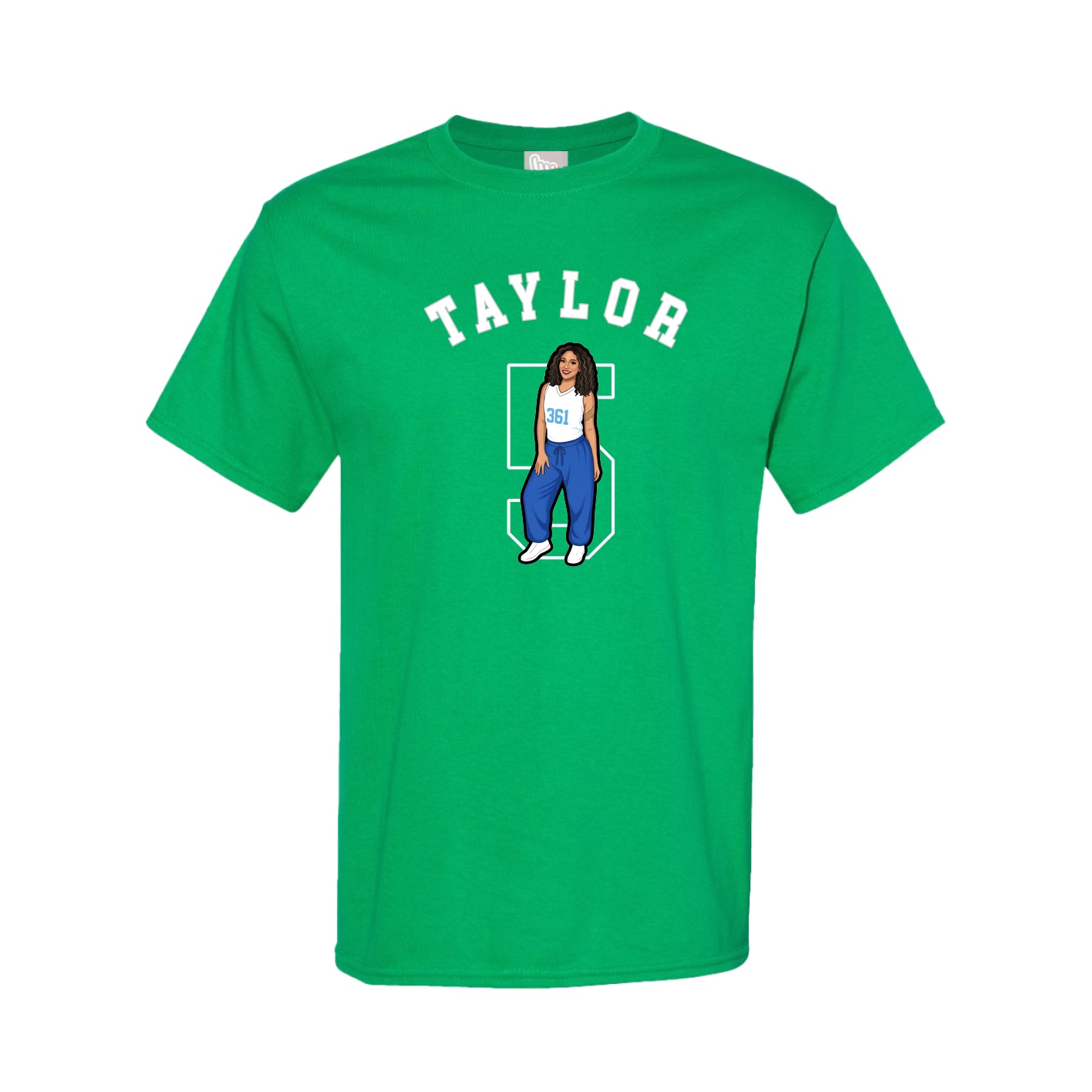 Youth Tee — Shirsey Arch in Green