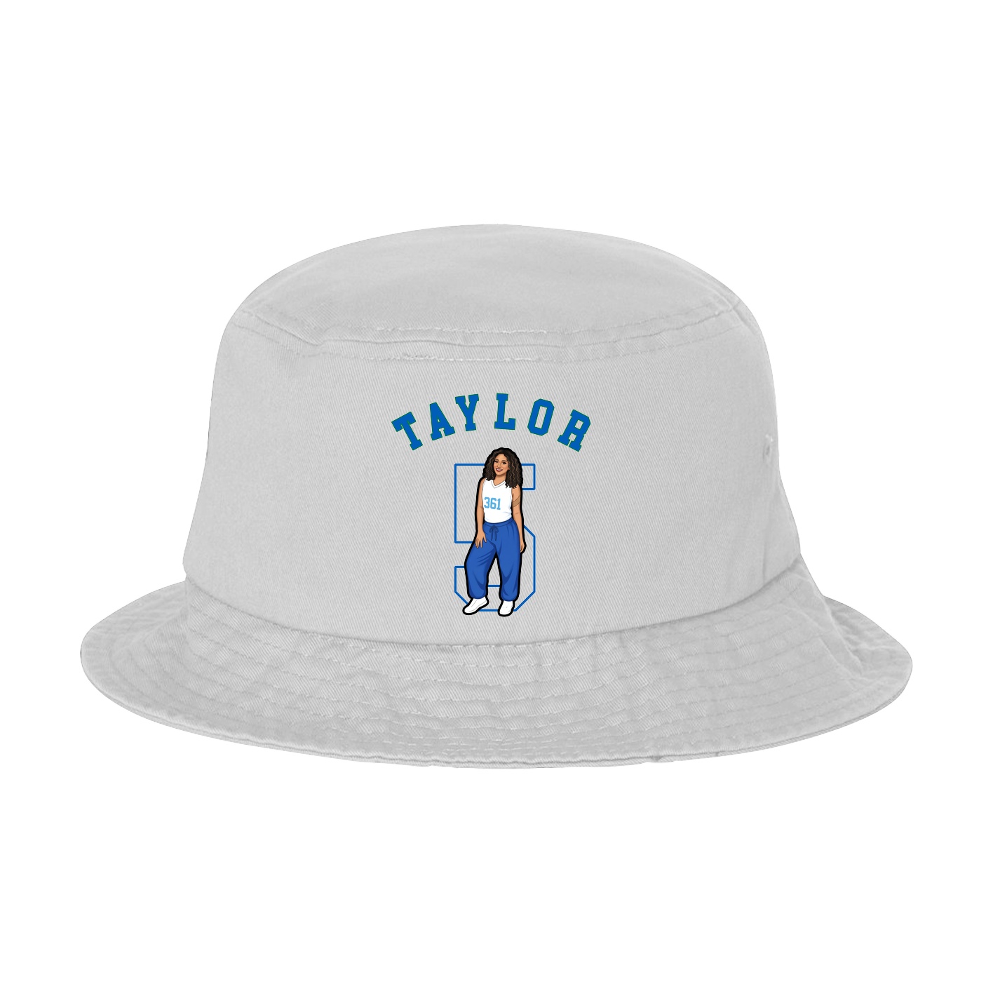 Bucket Cap — Shirsey Arch in White