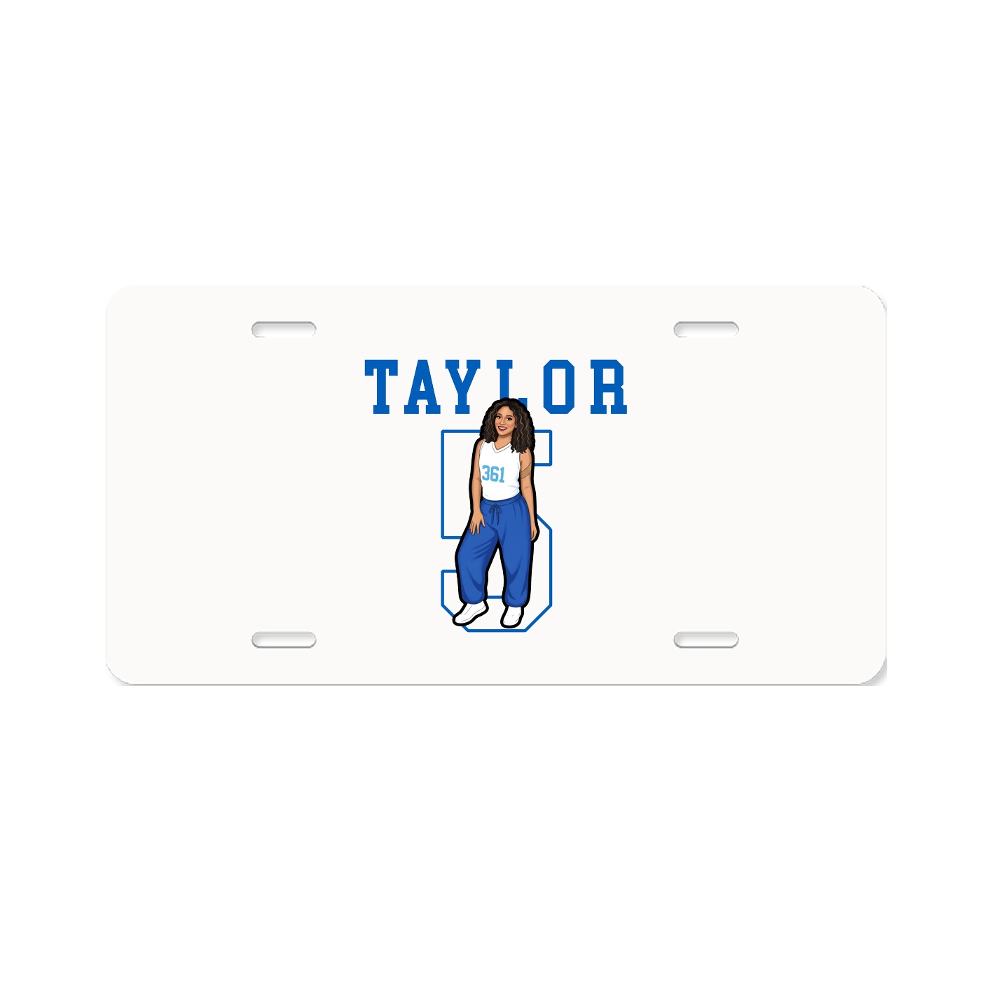 License Plate — Shirsey in Classic