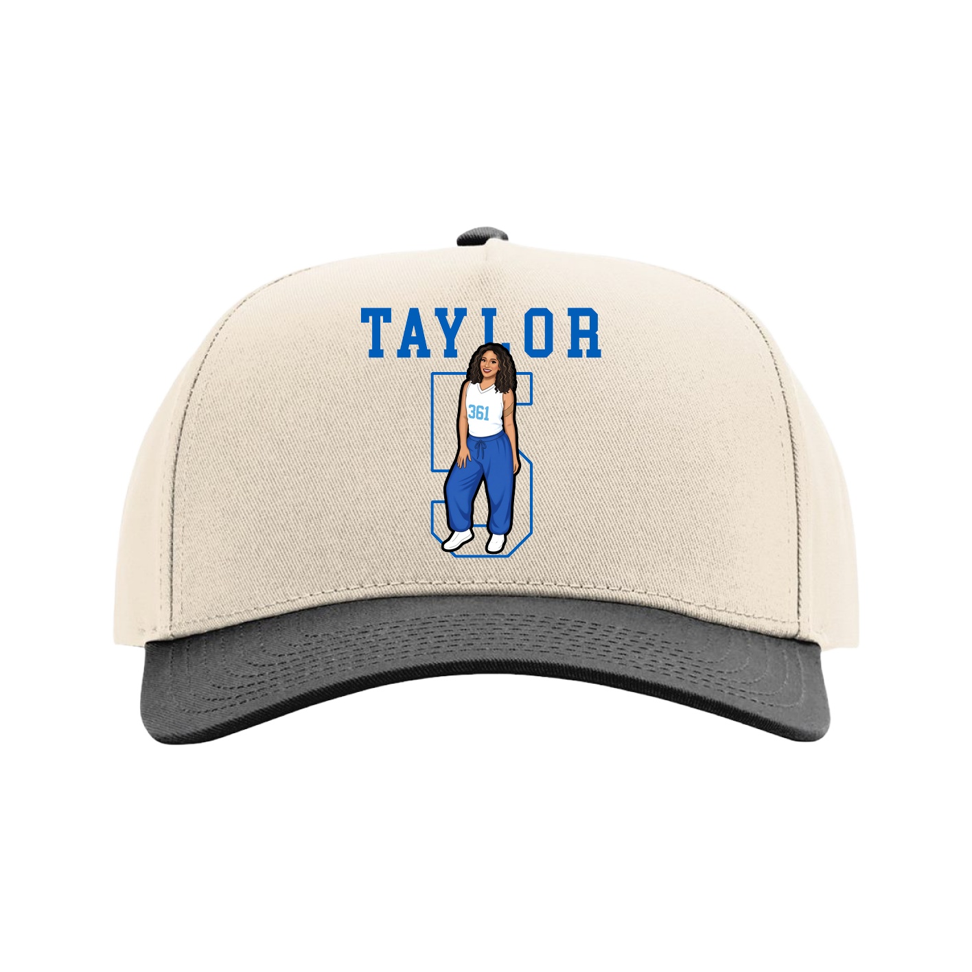 Full Fabric Five-Panel Champ Cap