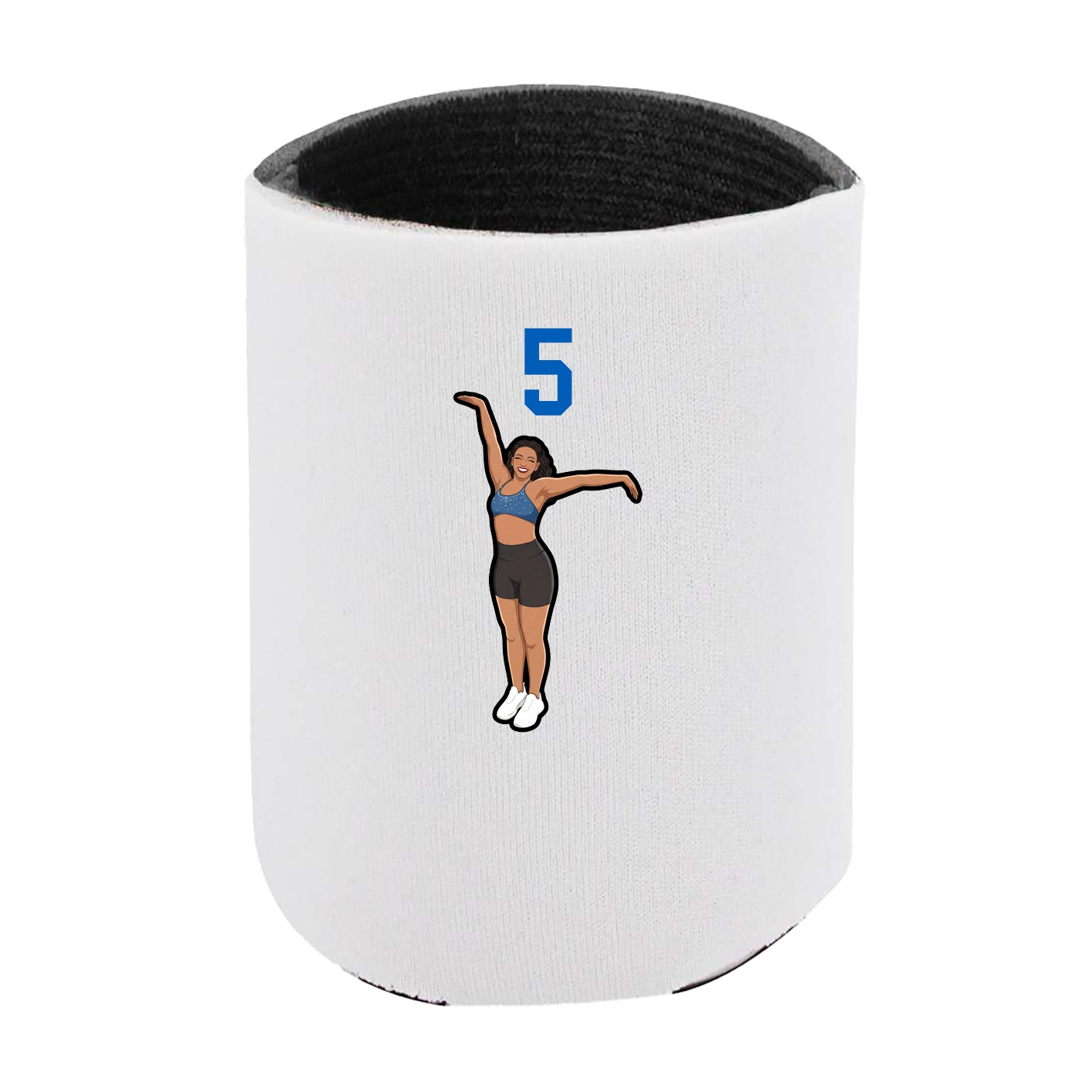 Can Holder — Number Top in White