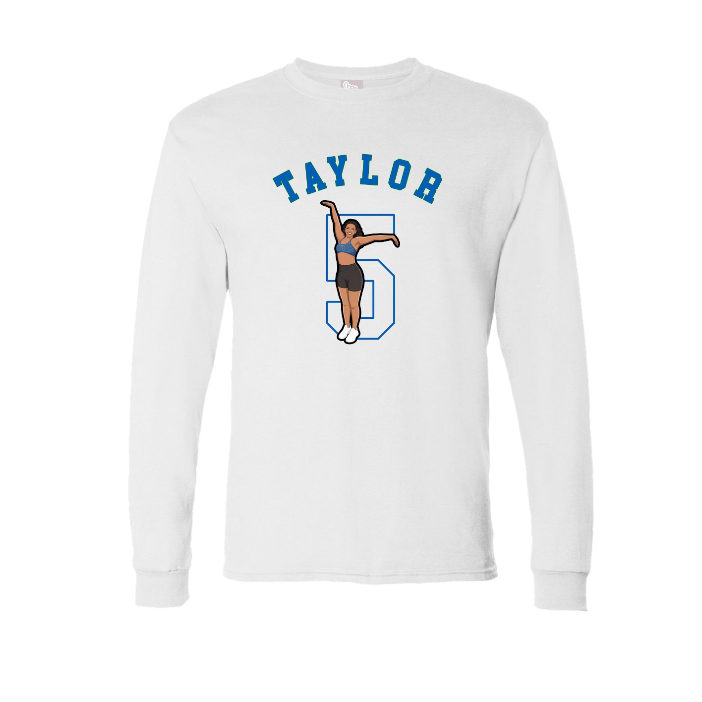 Long Sleeve Tee — Shirsey Arch in White