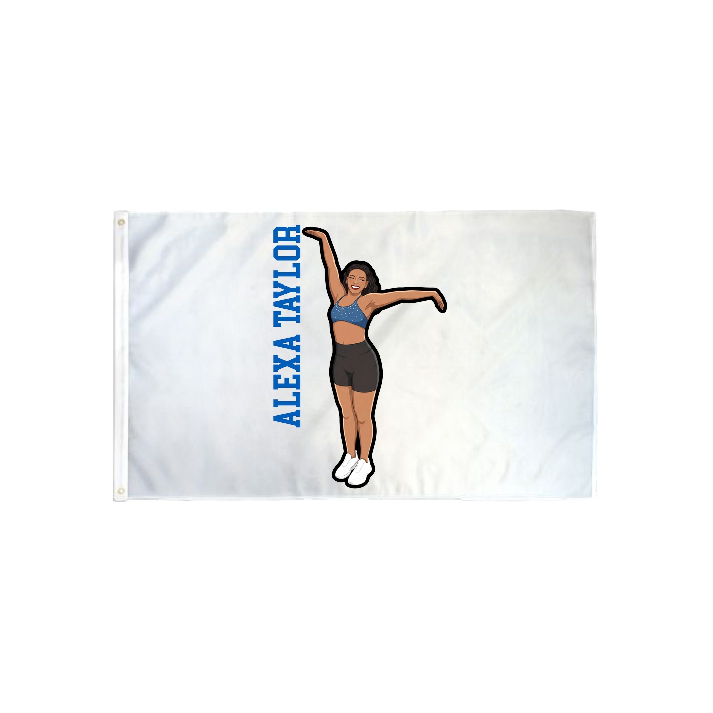3x5 Flag — Name Vertical in Classic